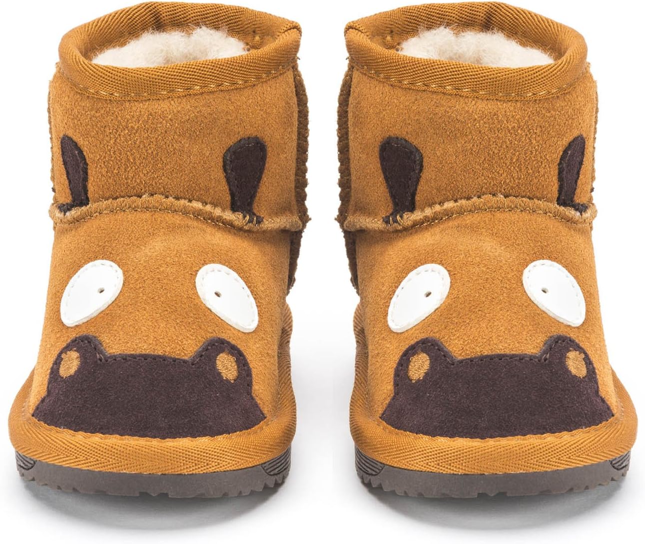 Snugs Kinder Lammfellstiefel – Warme Winterstiefel aus Rauleder