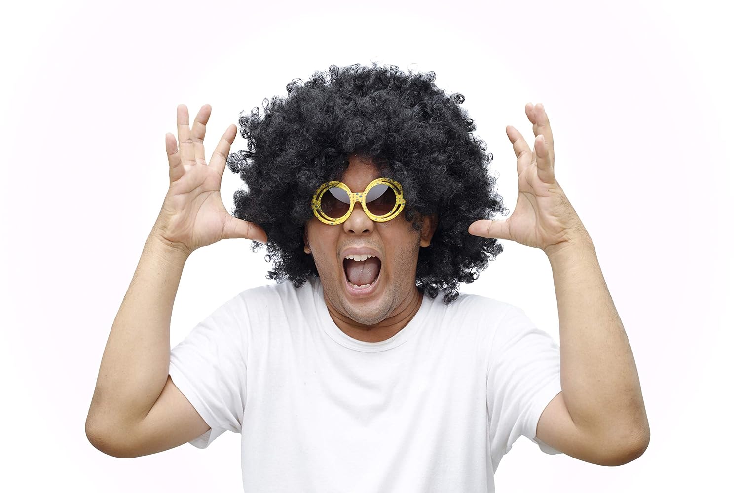XXL Afroperücke - Voluminöse Rastaperücke für Kostüme & Partys