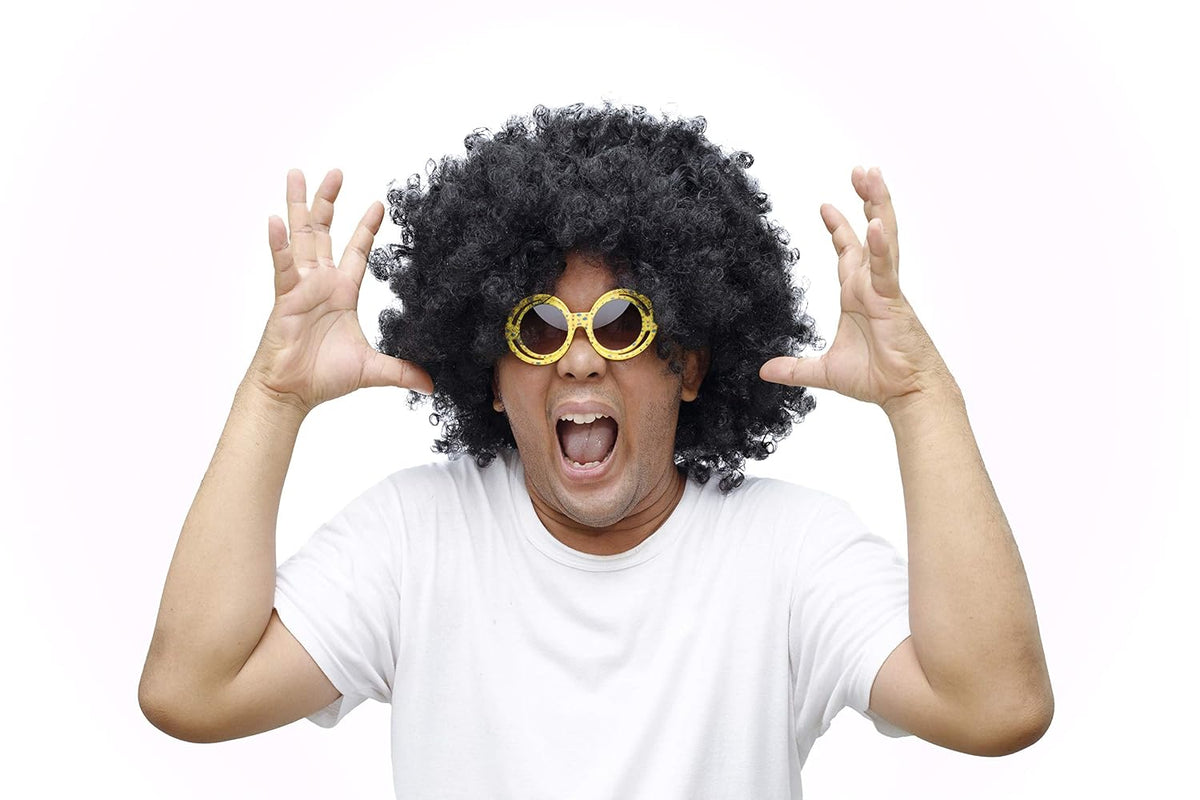 XXL Afroperücke - Voluminöse Rastaperücke für Kostüme & Partys