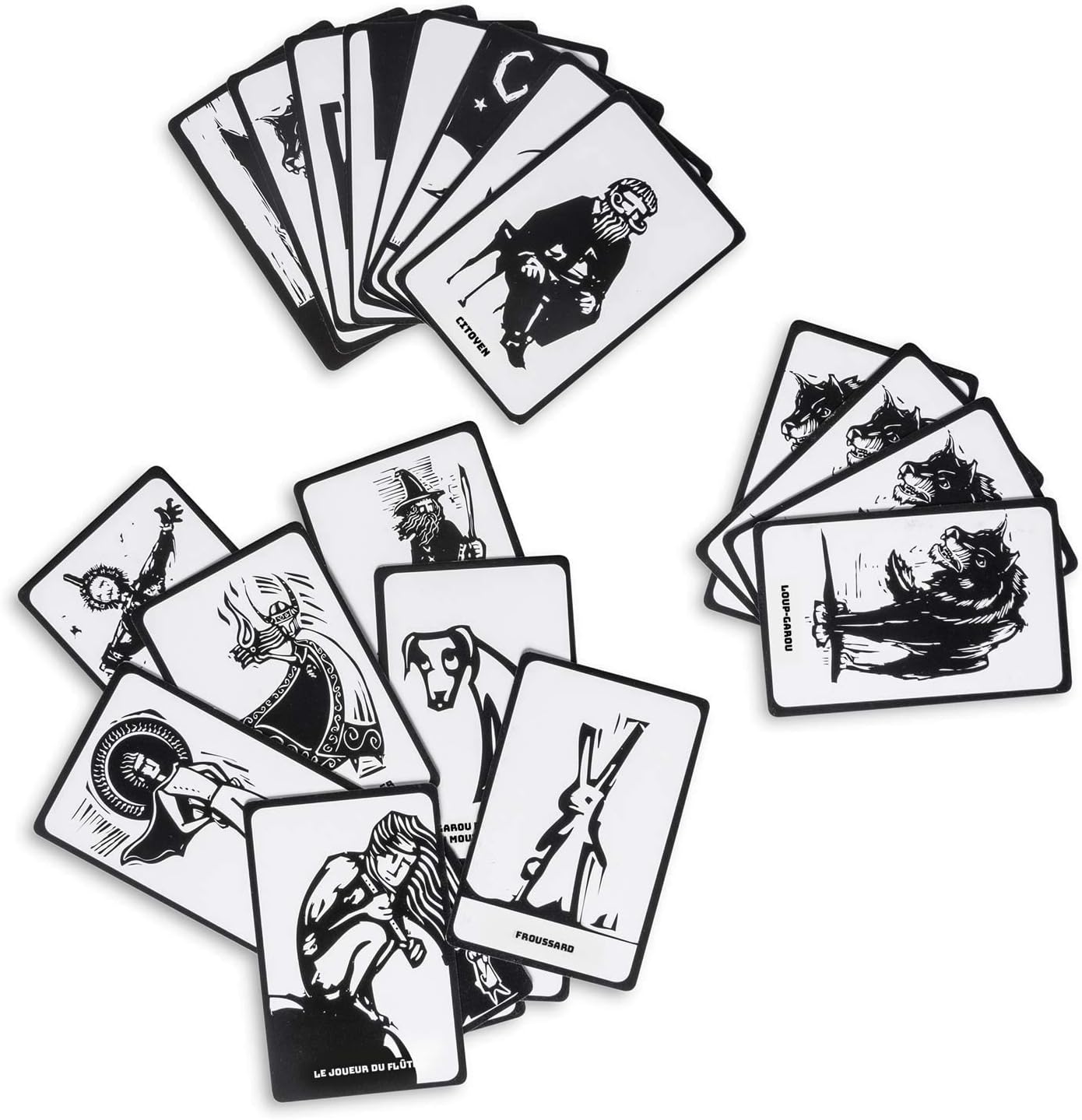 Werwolf Deluxe Edition - Gesellschaftsspiel für große Gruppen