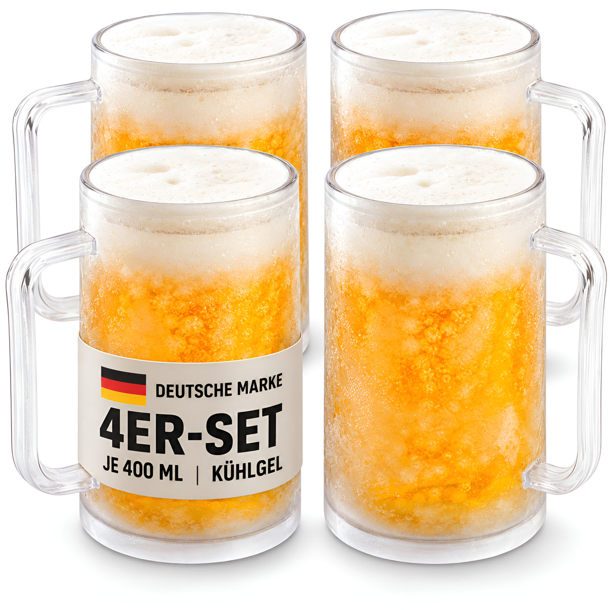 Kühlbecher Vierer-Set – vier befüllte Becher #Anzahl_4