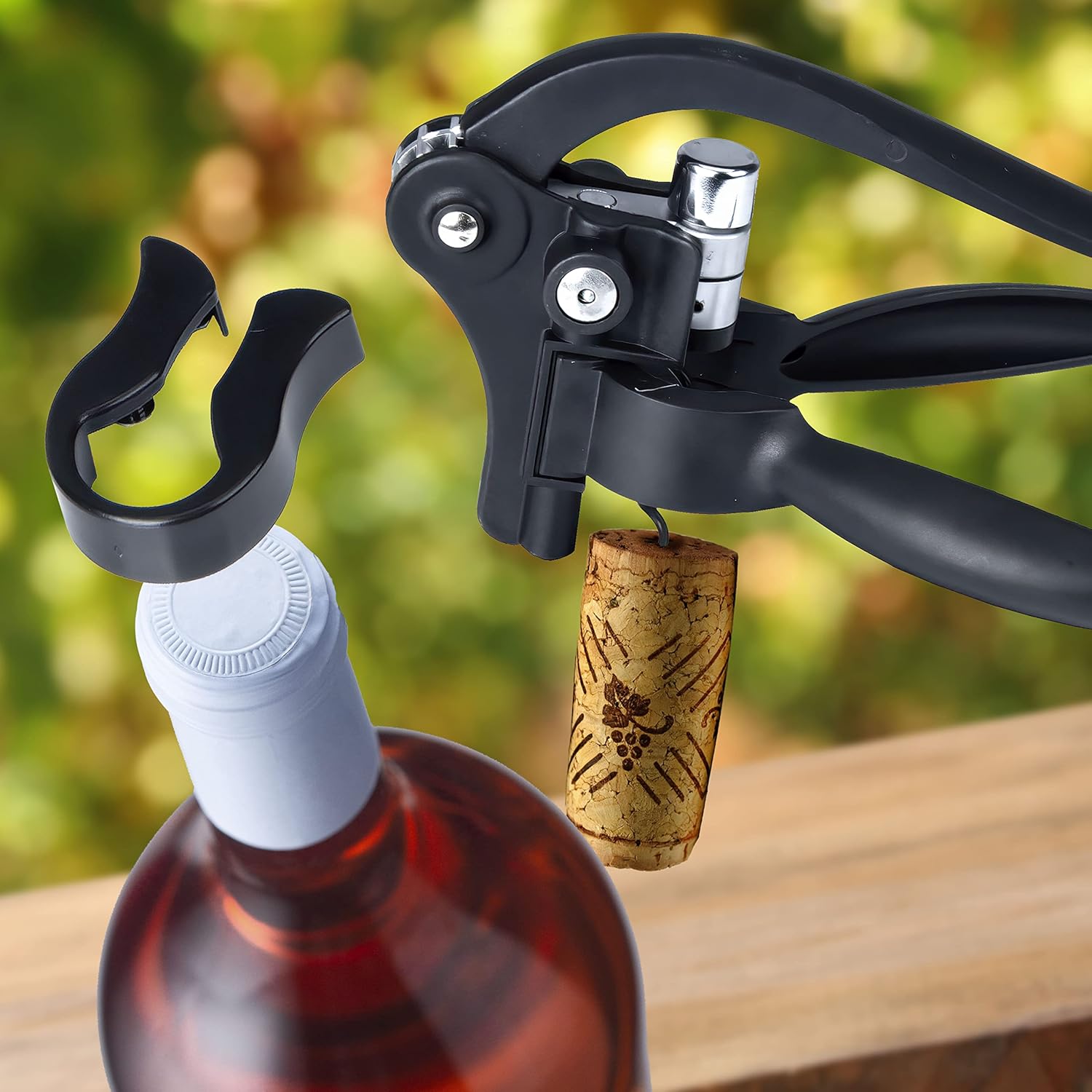 Profi Hebel-Korkenzieher – Müheloser Weinöffner aus Edelstahl