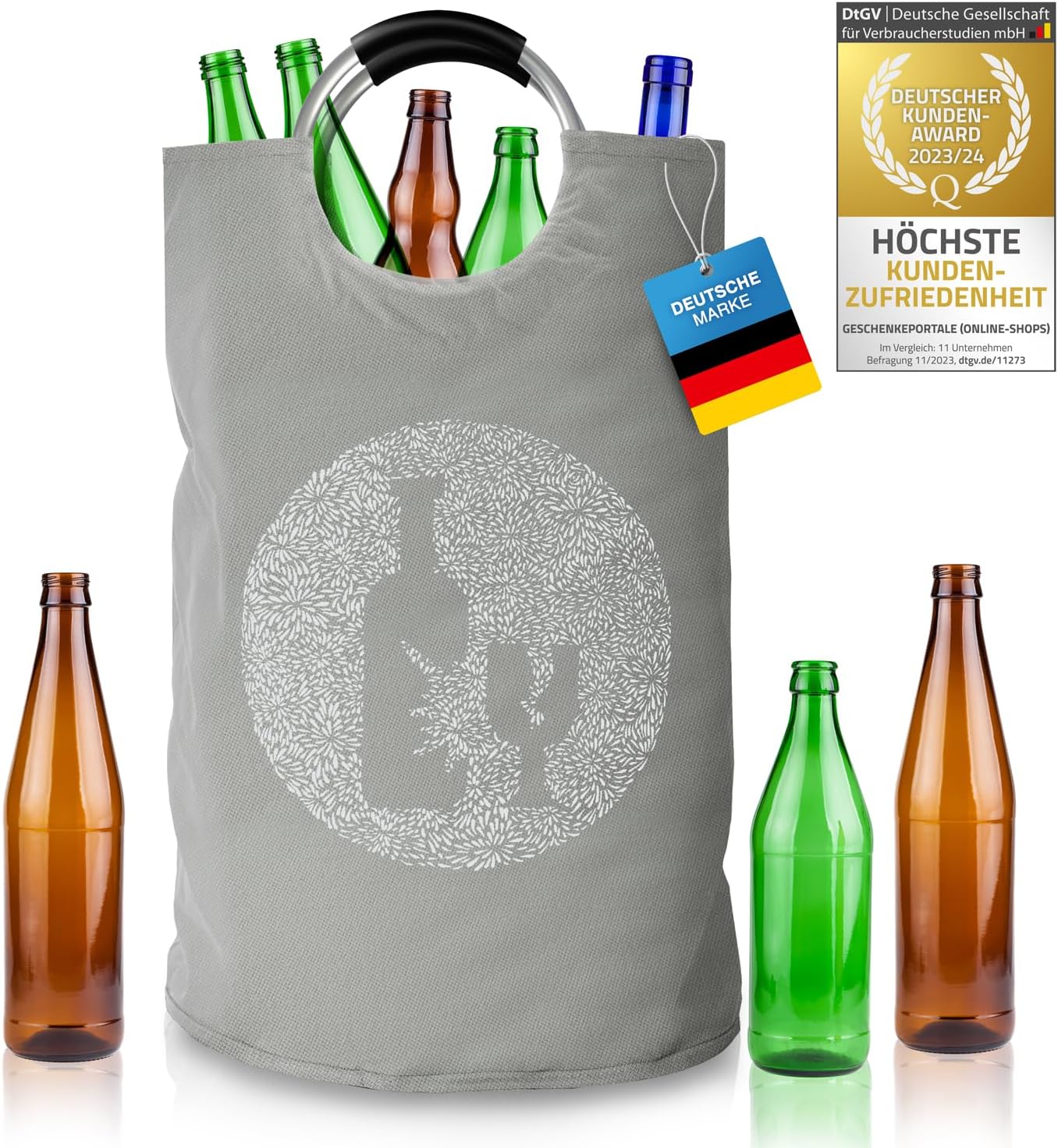 Faltbarer Flaschensammler & Leergutkorb 70L – Stabil & Robust