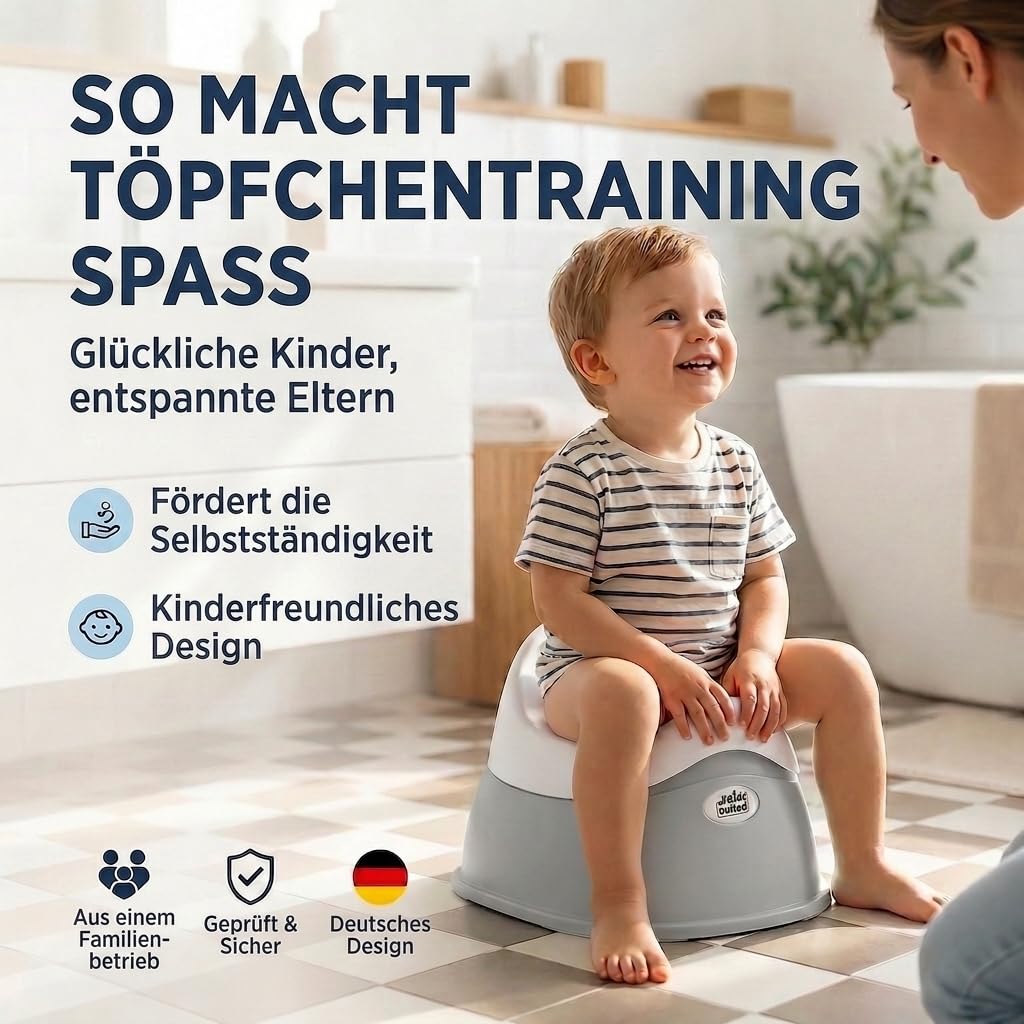 all Kids United Baby-Übungstöpfchen - Ergonomischer Toiletten-Trainer