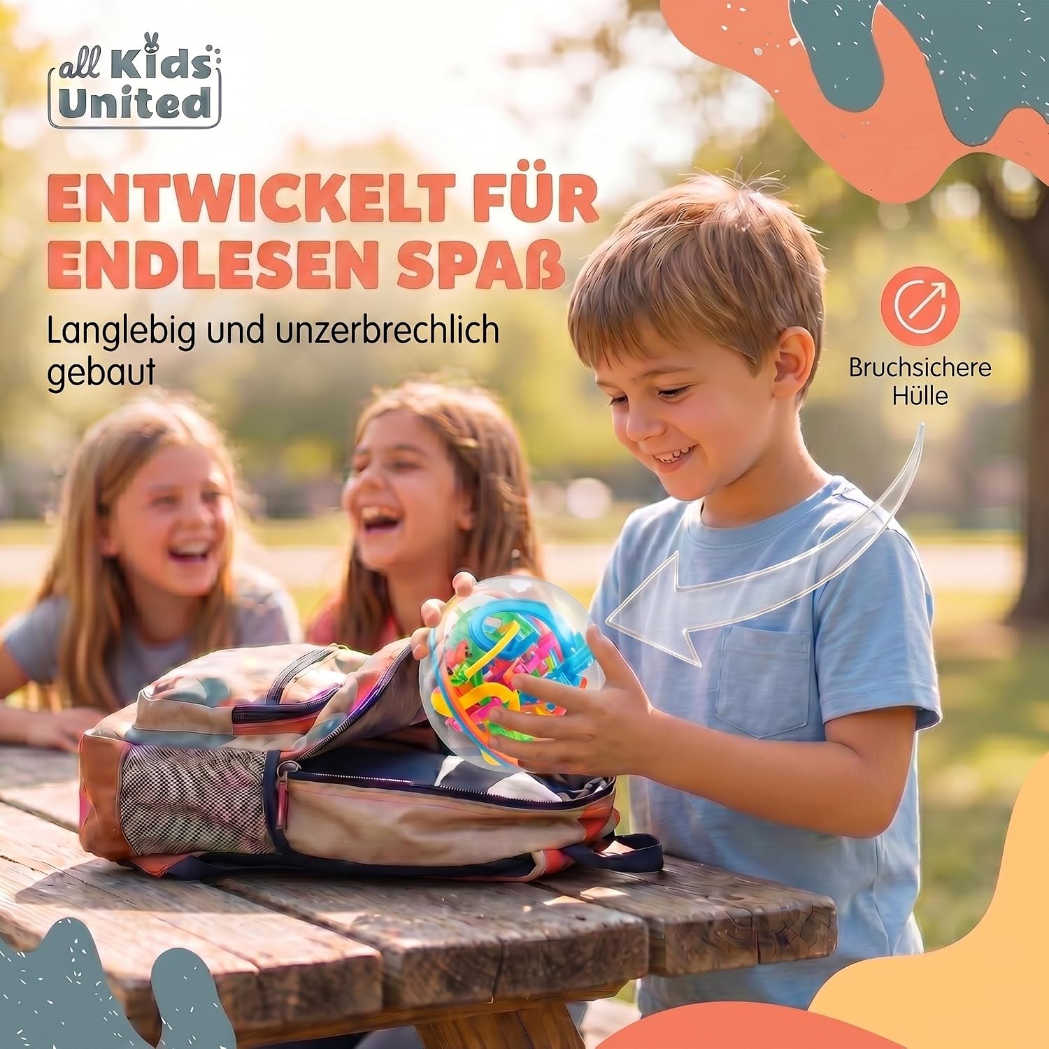 3D Kugel Labyrinth Puzzle – Magic Maze Geschicklichkeitsspiel