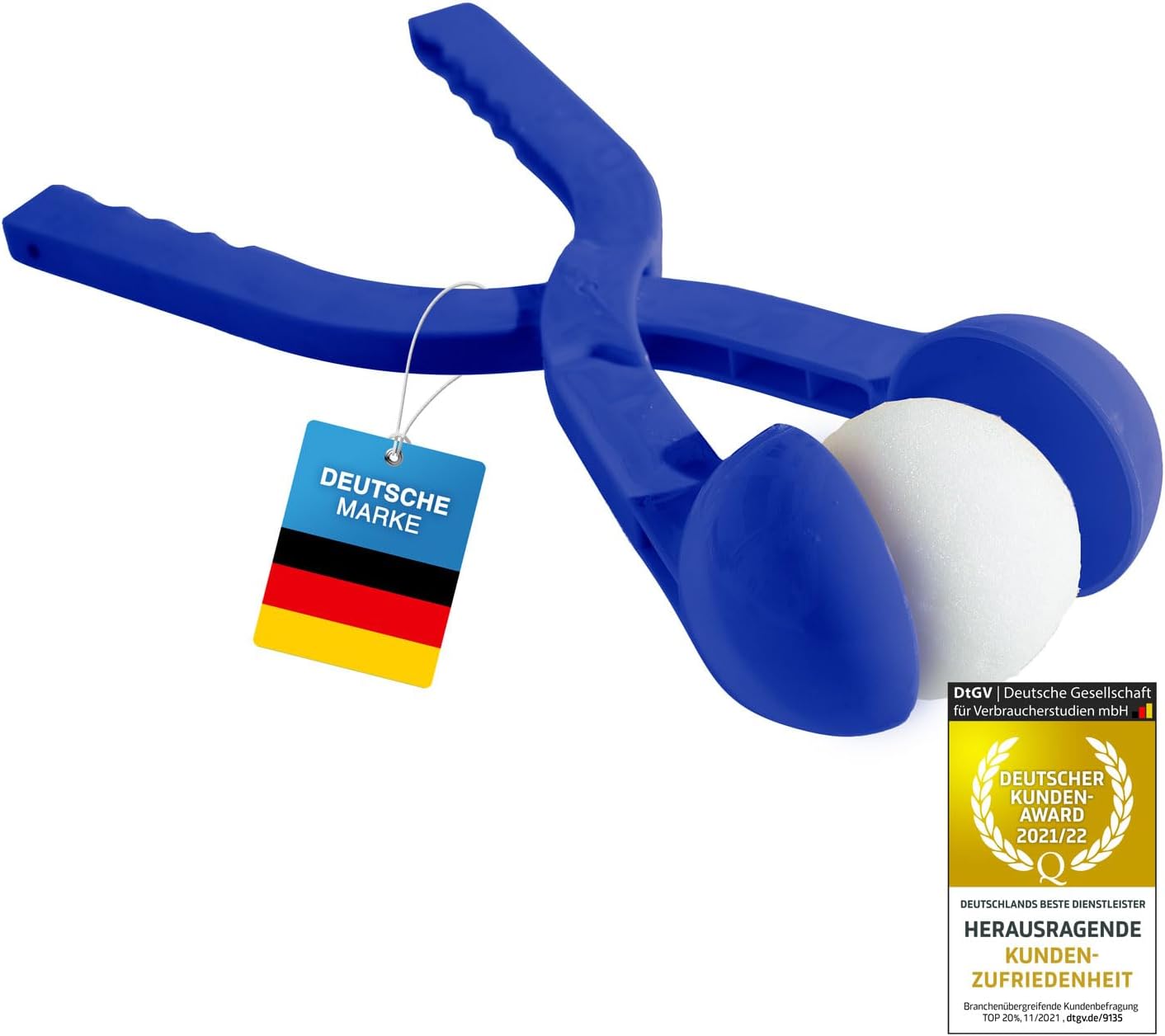 Schneeballzange 38 cm - Robuster Schneeballformer für Kinder