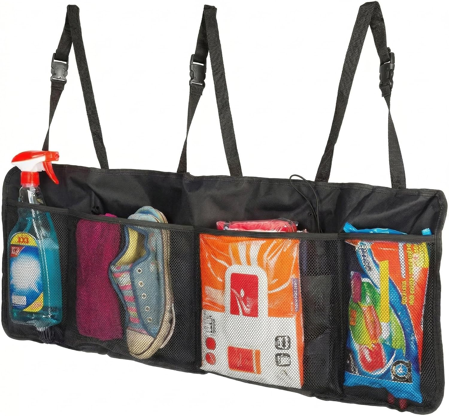Kofferraum Organizer - Faltbare Autotasche mit 4 Fächern