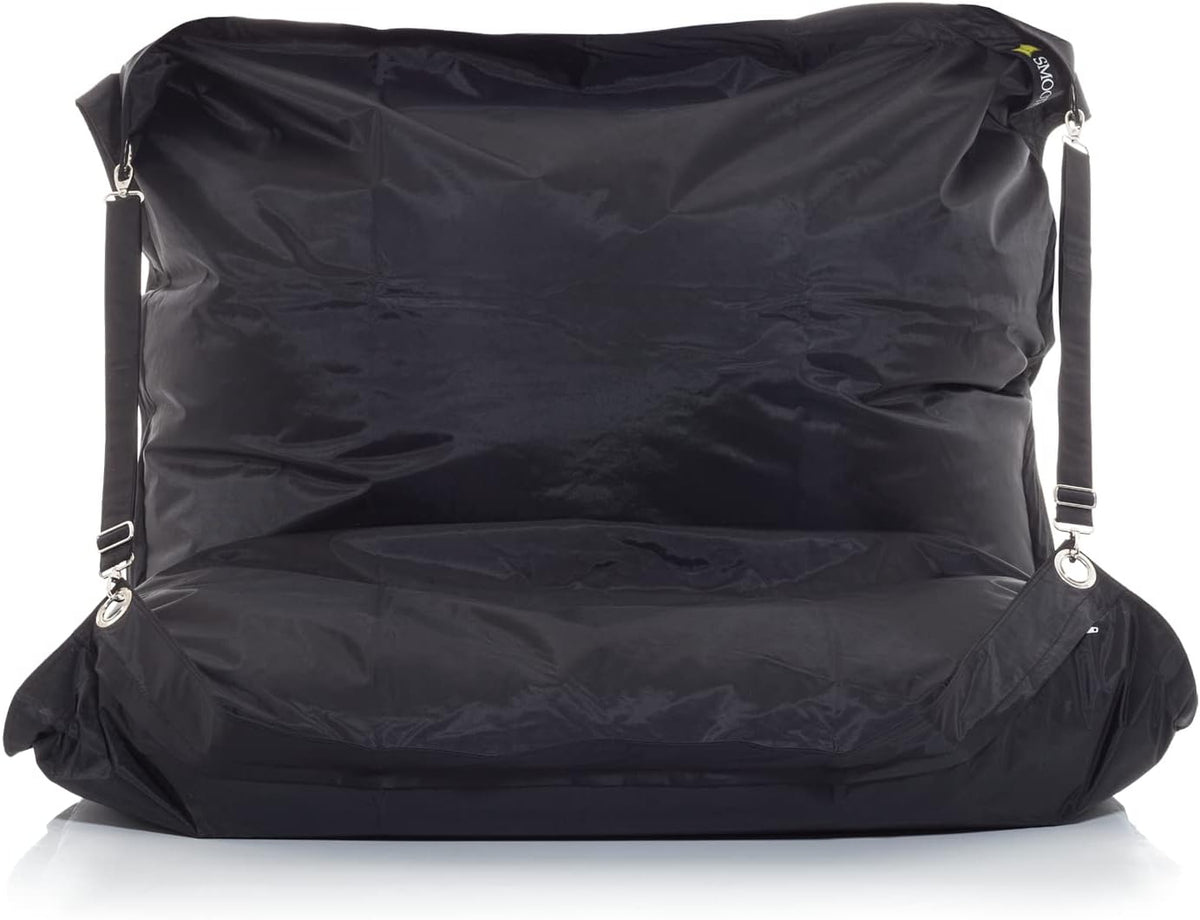 Smoothy Supreme XXL Sitzsack - Outdoor & Indoor 185x145cm Schwarz