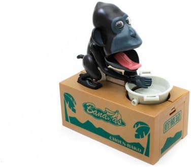 Chocken Bako Spardose - Gelddose Fressender Affe - Geheimshop.de