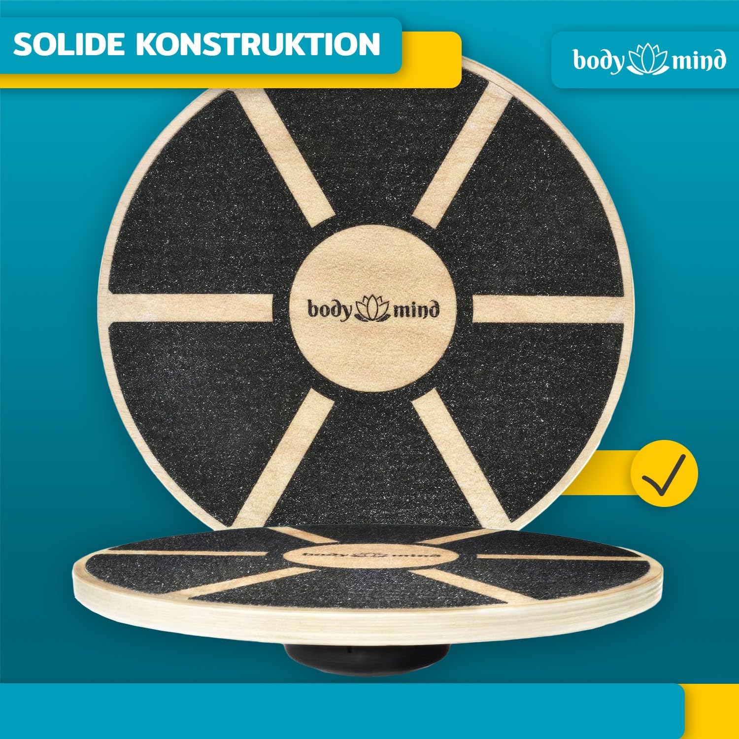 Balance-Board Deluxe – Stabiles Wackelbrett für Core & Fitness