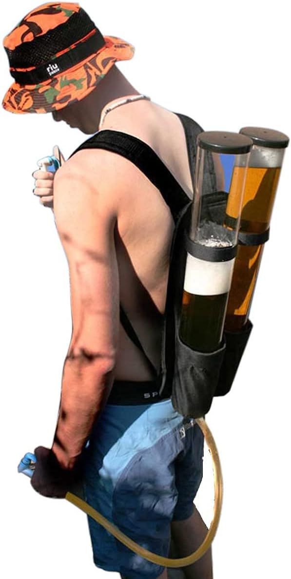 Bierrucksack Duo 6L - Mobiler Getränkerucksack für Partys & Festivals