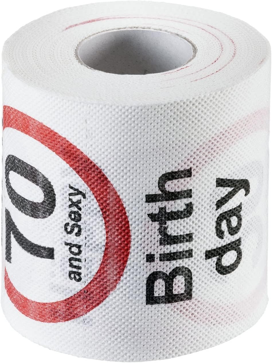 Toilettenpapier zum 70. Geburtstag - Lustiges Geburtstagsgeschenk