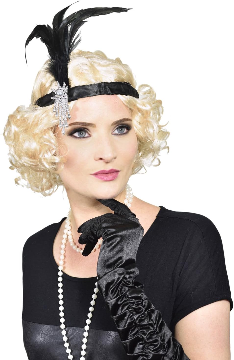 Charleston Kopfband - 20er Jahre Flapper Haarband für Mottopartys
