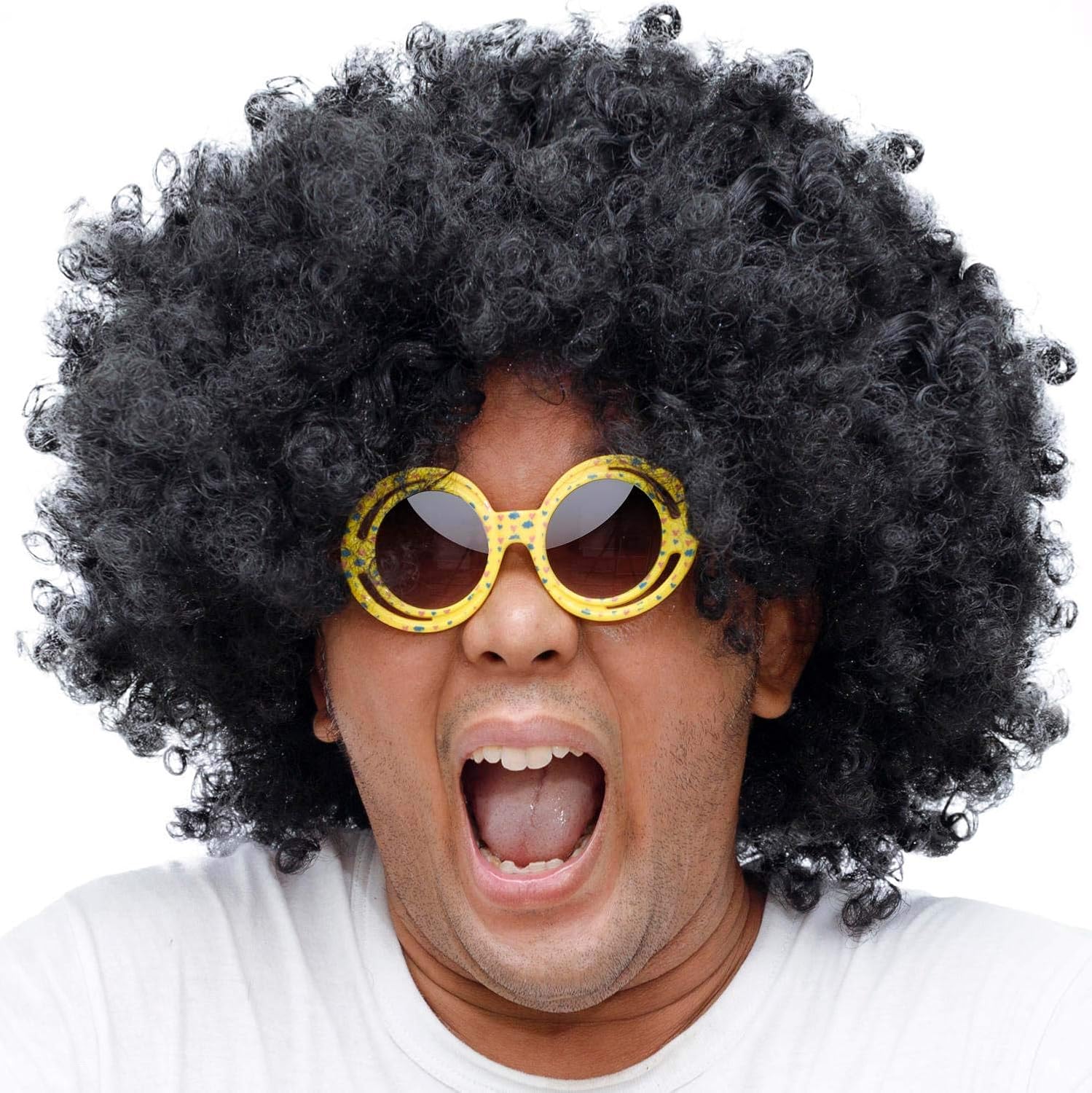 XXL Afroperücke - Voluminöse Rastaperücke für Kostüme & Partys