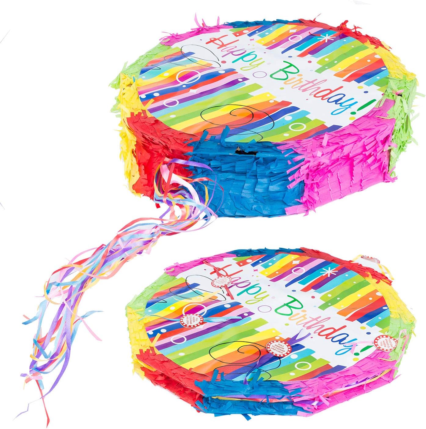 Happy Birthday Pinata - Party-Dekoration zum Befüllen