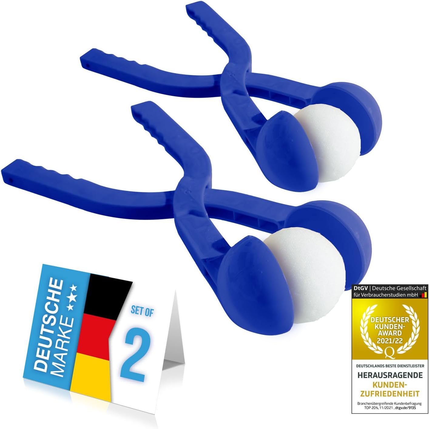 Schneeballzange 38 cm - Robuster Schneeballformer für Kinder