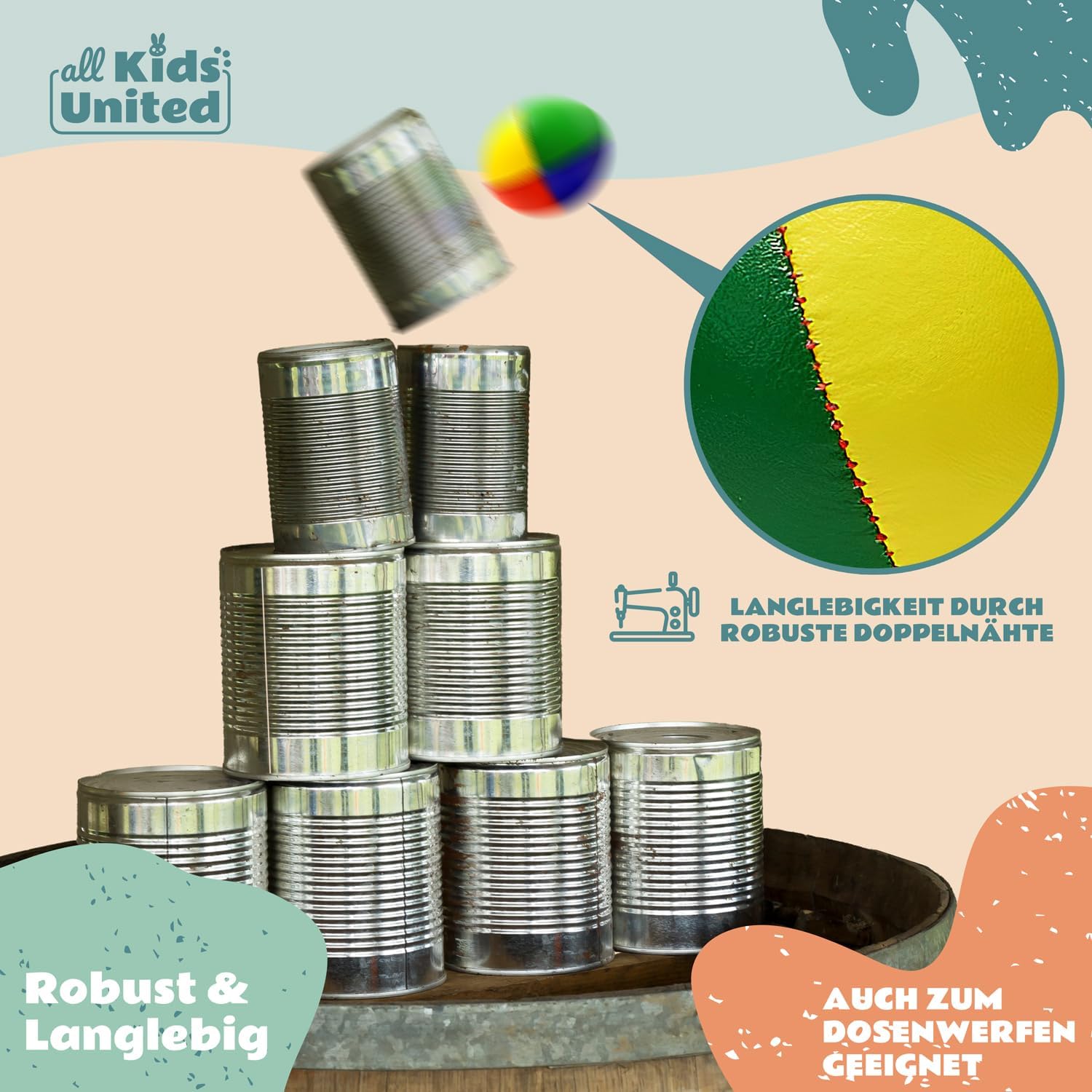Jonglierbälle 5er Set – Profi Juggling Balls für Anfänger & Profis