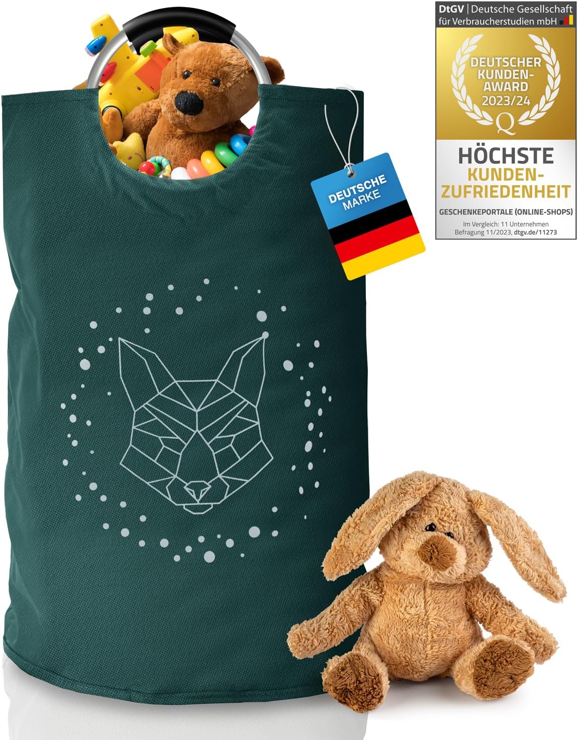 Faltbarer Flaschensammler & Leergutkorb 70L – Stabil & Robust