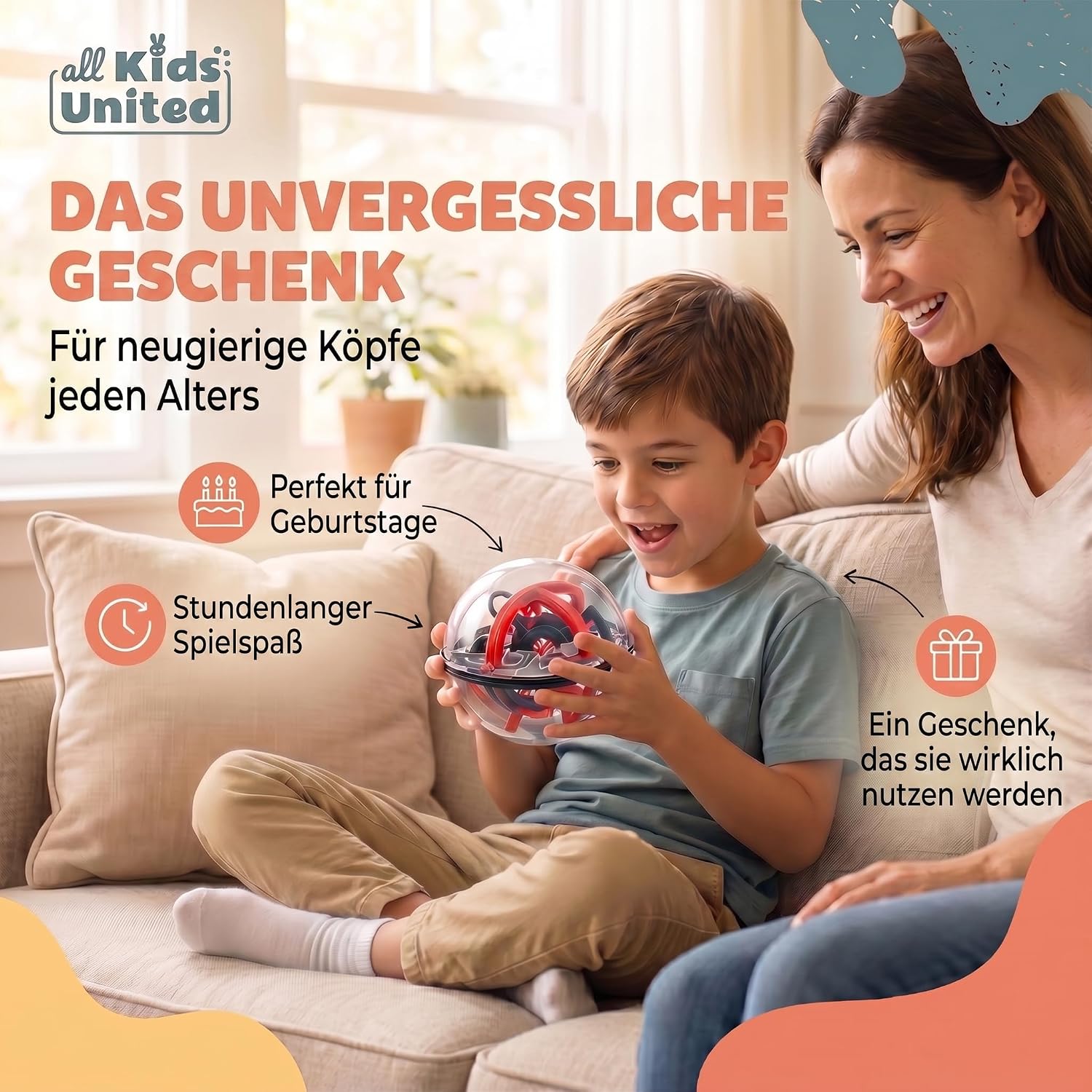 3D Kugel Labyrinth Puzzle – Magic Maze Geschicklichkeitsspiel
