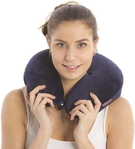 Smoothy Nackenkissen mit EPS-Perlen - Ergonomisches Reisekissen