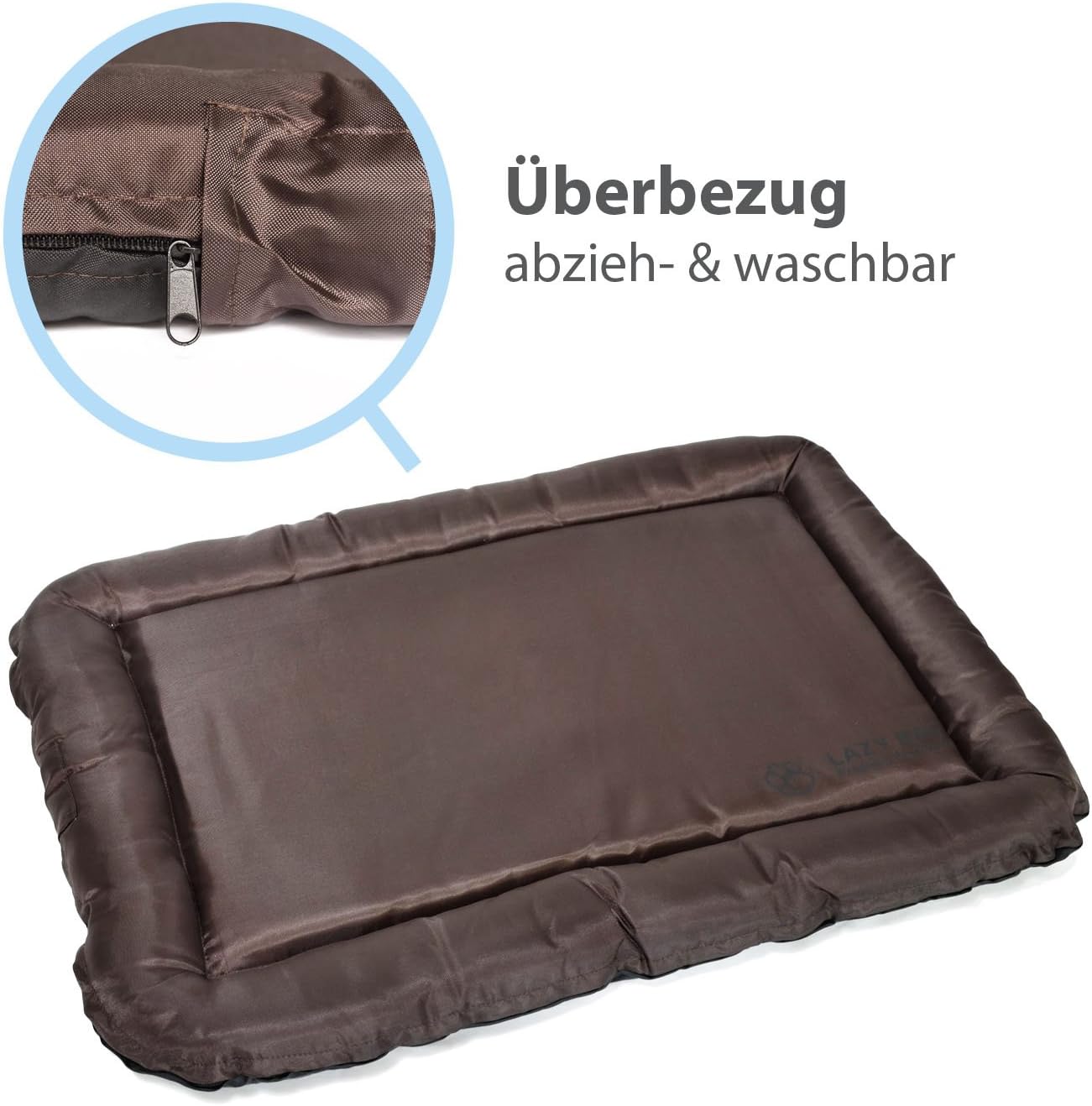 LazyBag Hundebett - Wasserfestes & Robustes Hundekissen für Hunde