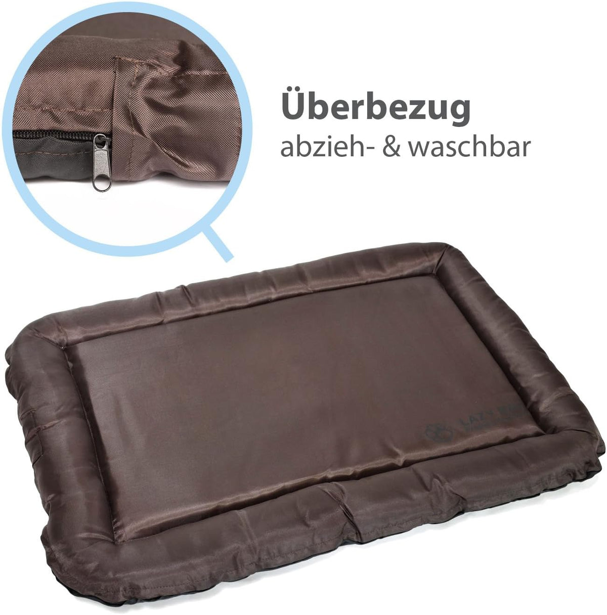 LazyBag Hundebett - Wasserfestes & Robustes Hundekissen für Hunde