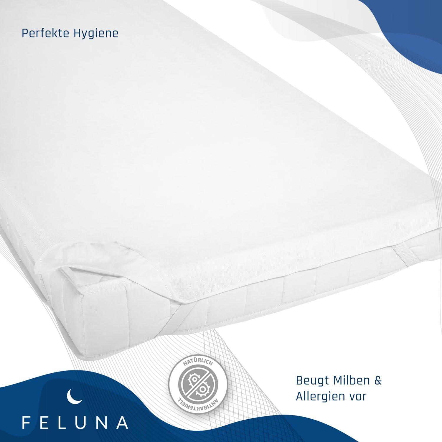 Wasserdichter Matratzenschoner 90x200cm - Premium Matratzenauflage