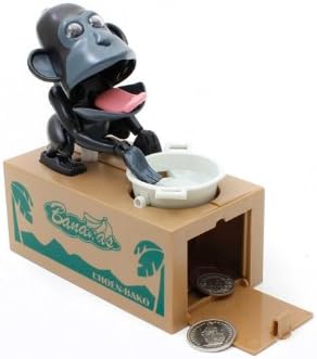 Chocken Bako Spardose - Gelddose Fressender Affe - Geheimshop.de
