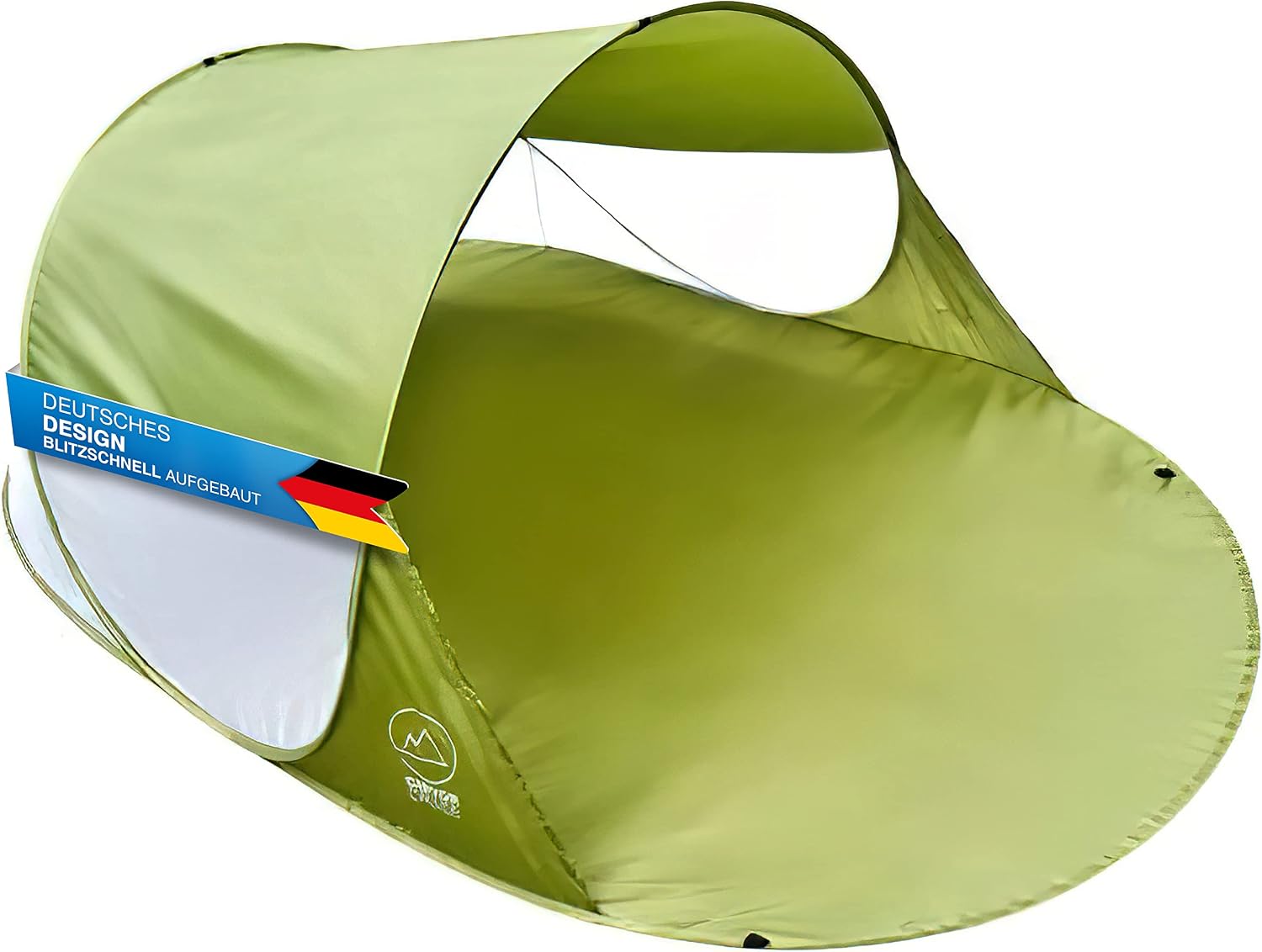 Automatik-Wurfzelt Strandmuschel - UV-Schutz Pop-Up Strandzelt