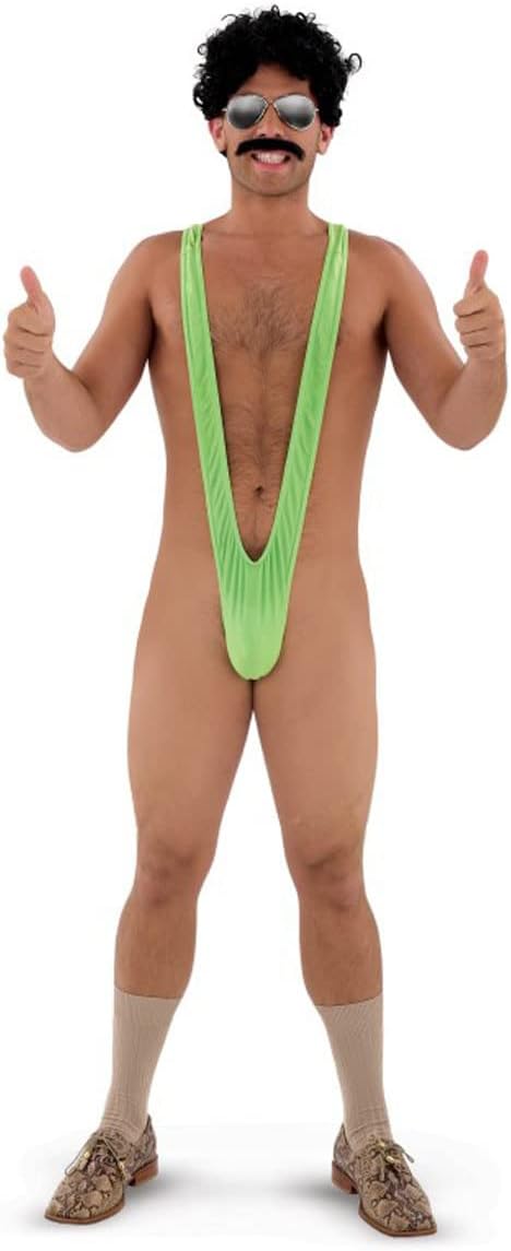 Borat Mankini für Männer - Lustiges Party Kostüm & Geschenk