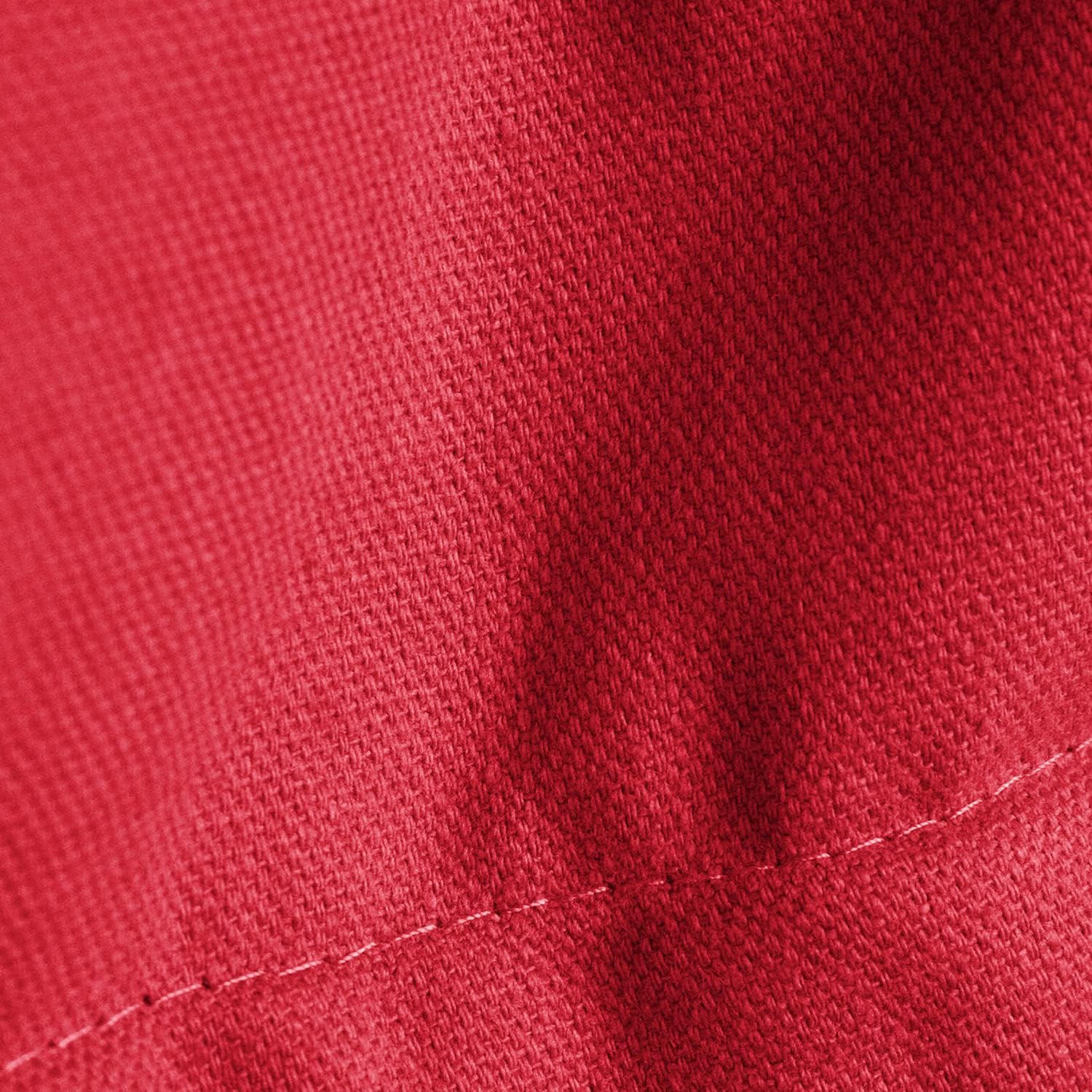 SMOOTHY Sitzsack Junior - XXL Kindersitzkissen Baumwolle - Feuer-Rot
