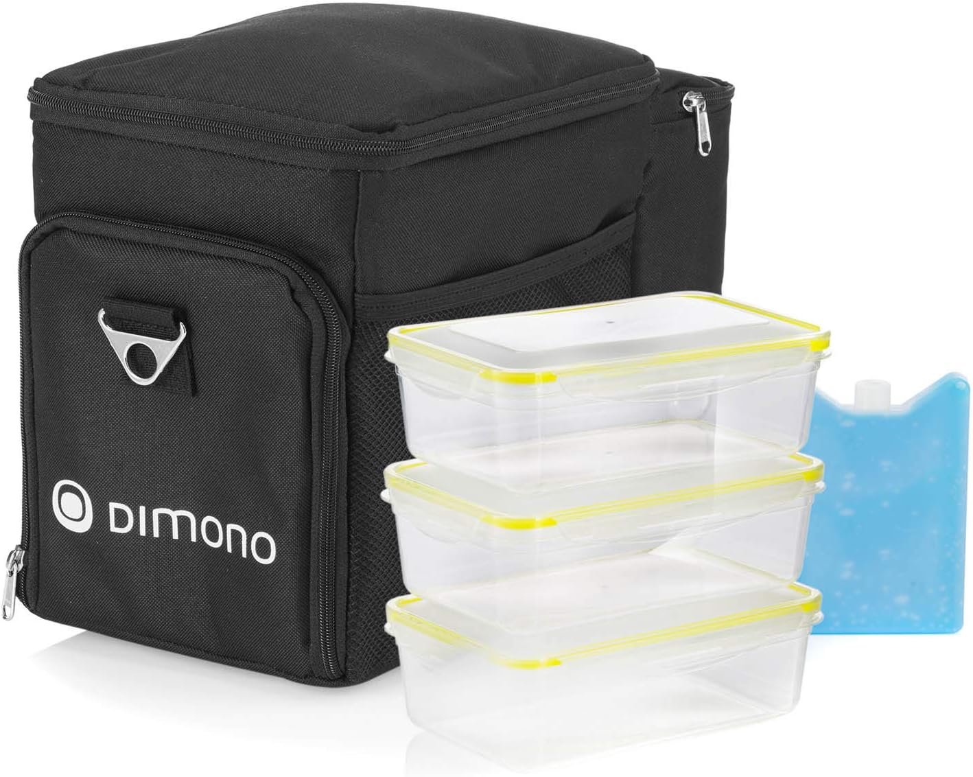 Dimono Kühltasche 15L Set inkl. 3 Frischhaltedosen Blau