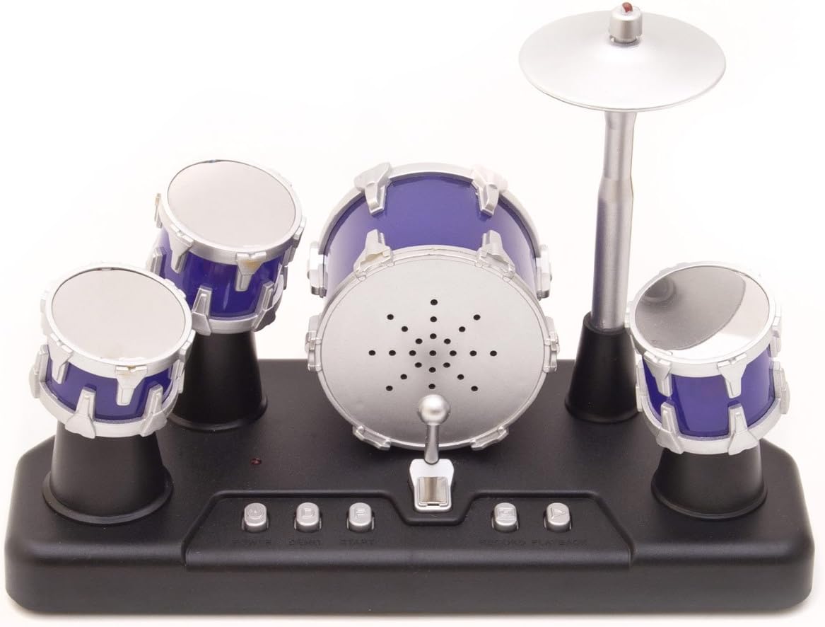 Mini Schlagzeug - Elektronische Finger-Drums für den Schreibtisch