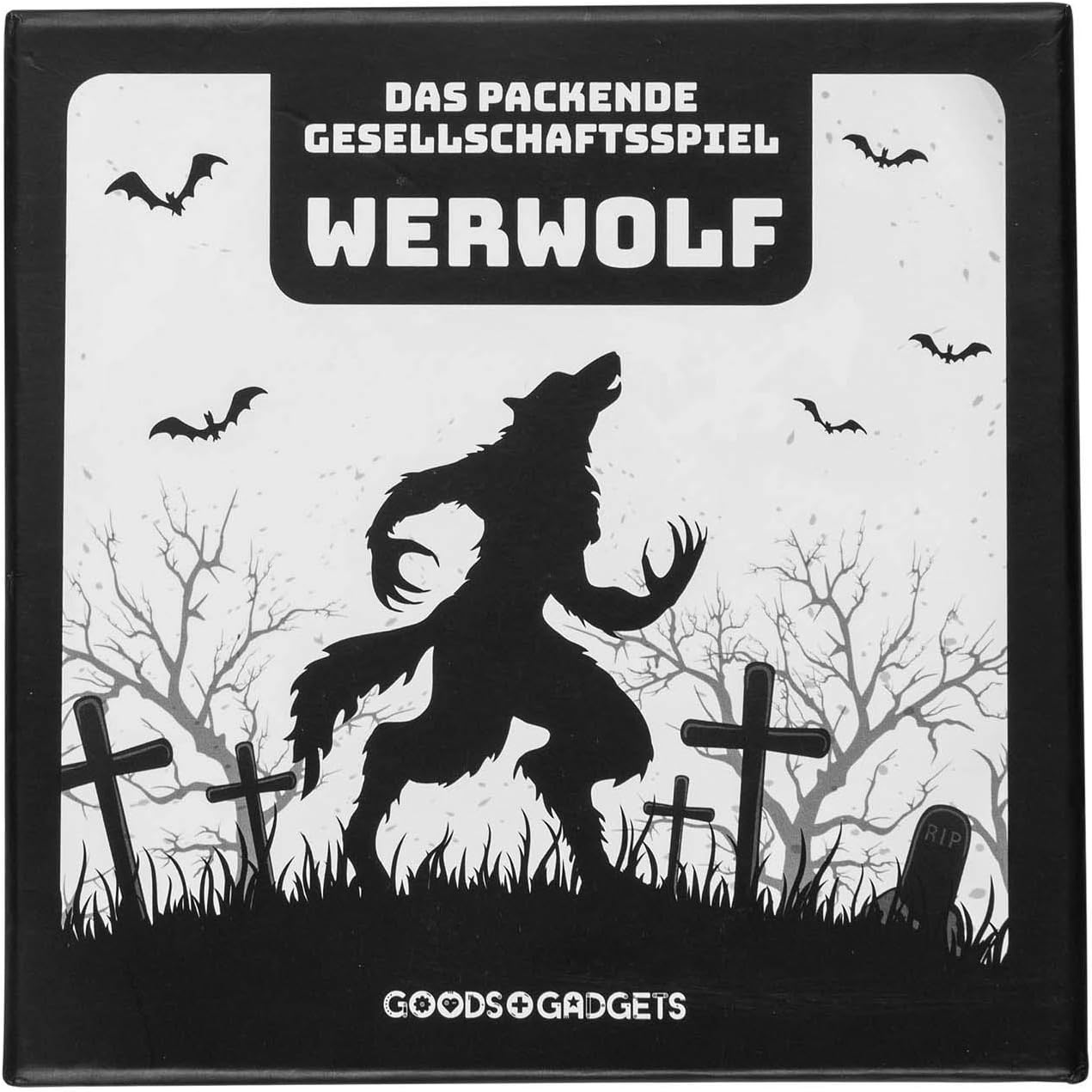 Werwolf Deluxe Edition - Gesellschaftsspiel für große Gruppen