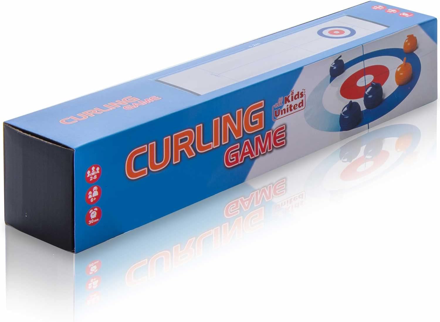 Curling Spiel Set - Tisch-Eisstockschießen & Shuffleboard für Familien