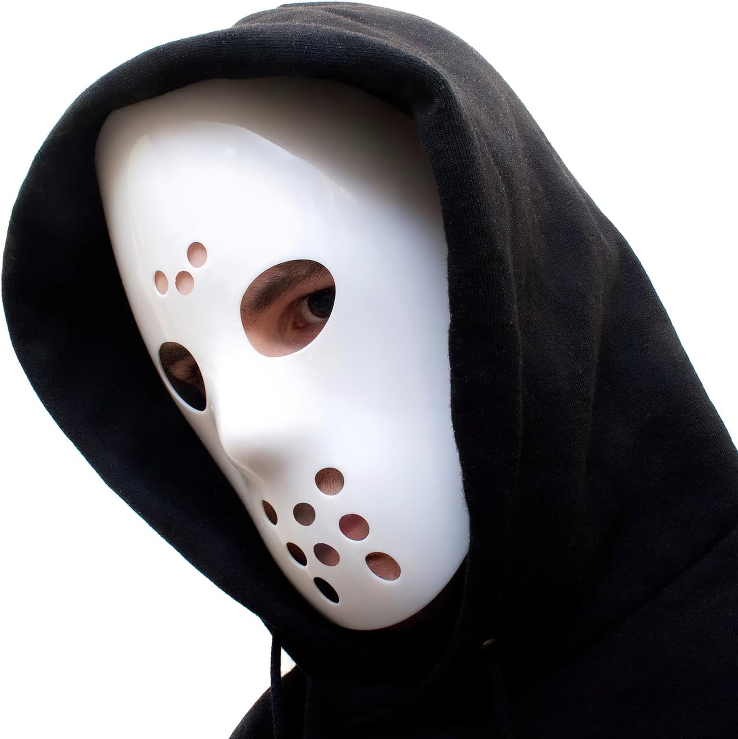 Jason Horror Maske - Hockey Maske für Halloween & Kostüm-Partys