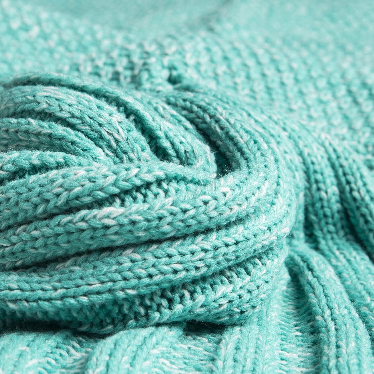 Feluna Meerjungfrau Kuscheldecke – 180x85 cm – Weiche Strickdecke