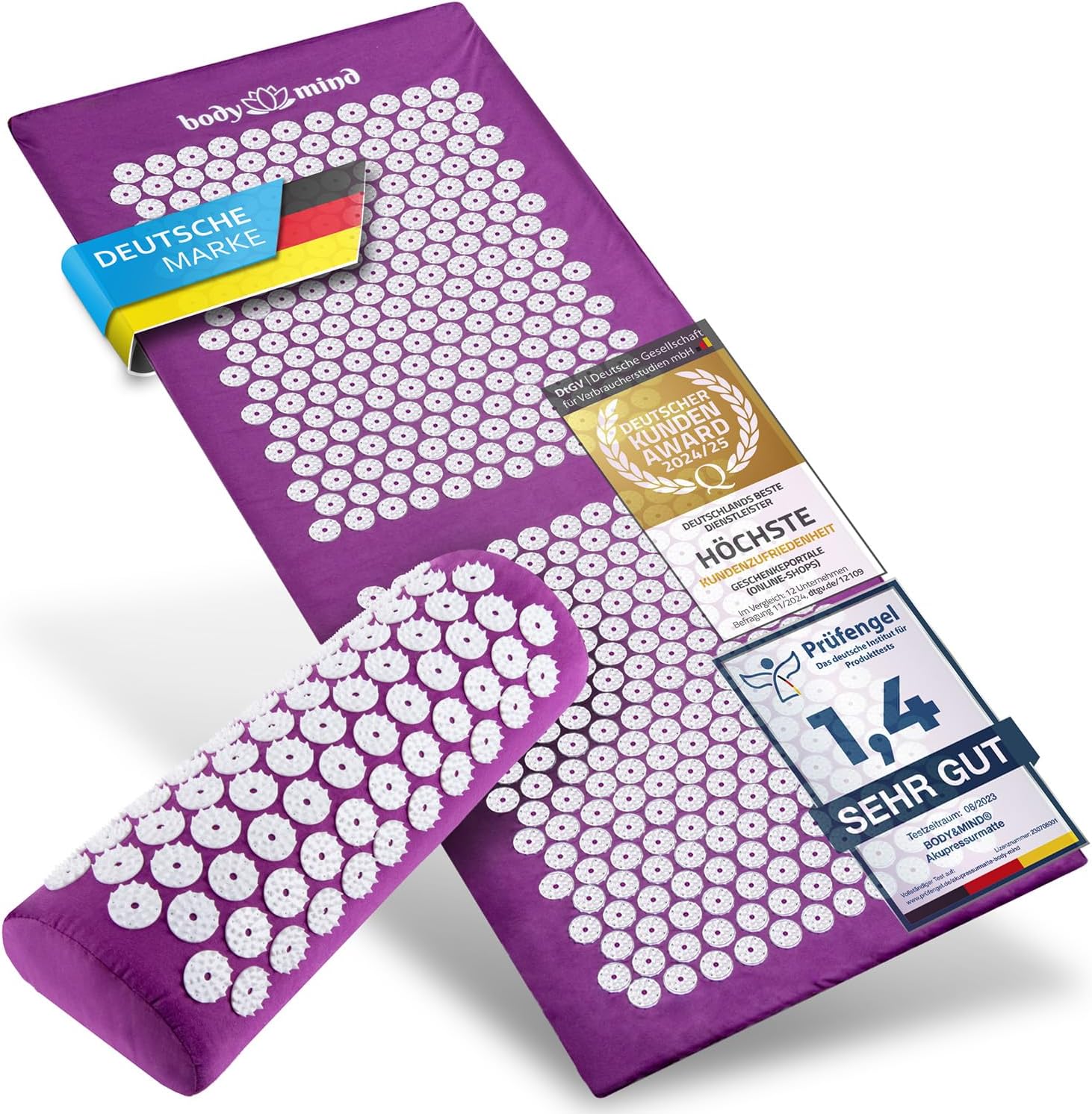 Akupressurmatte 130x50cm – XXL Nagelmatte zur Entspannung