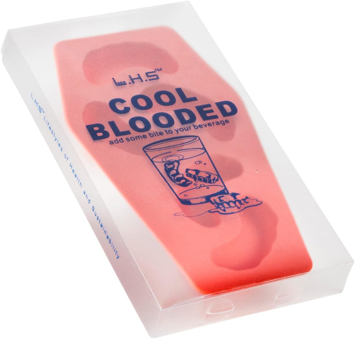 Eiswürfelform Vampirgebiss - Gruselige Silikonform für Drinks