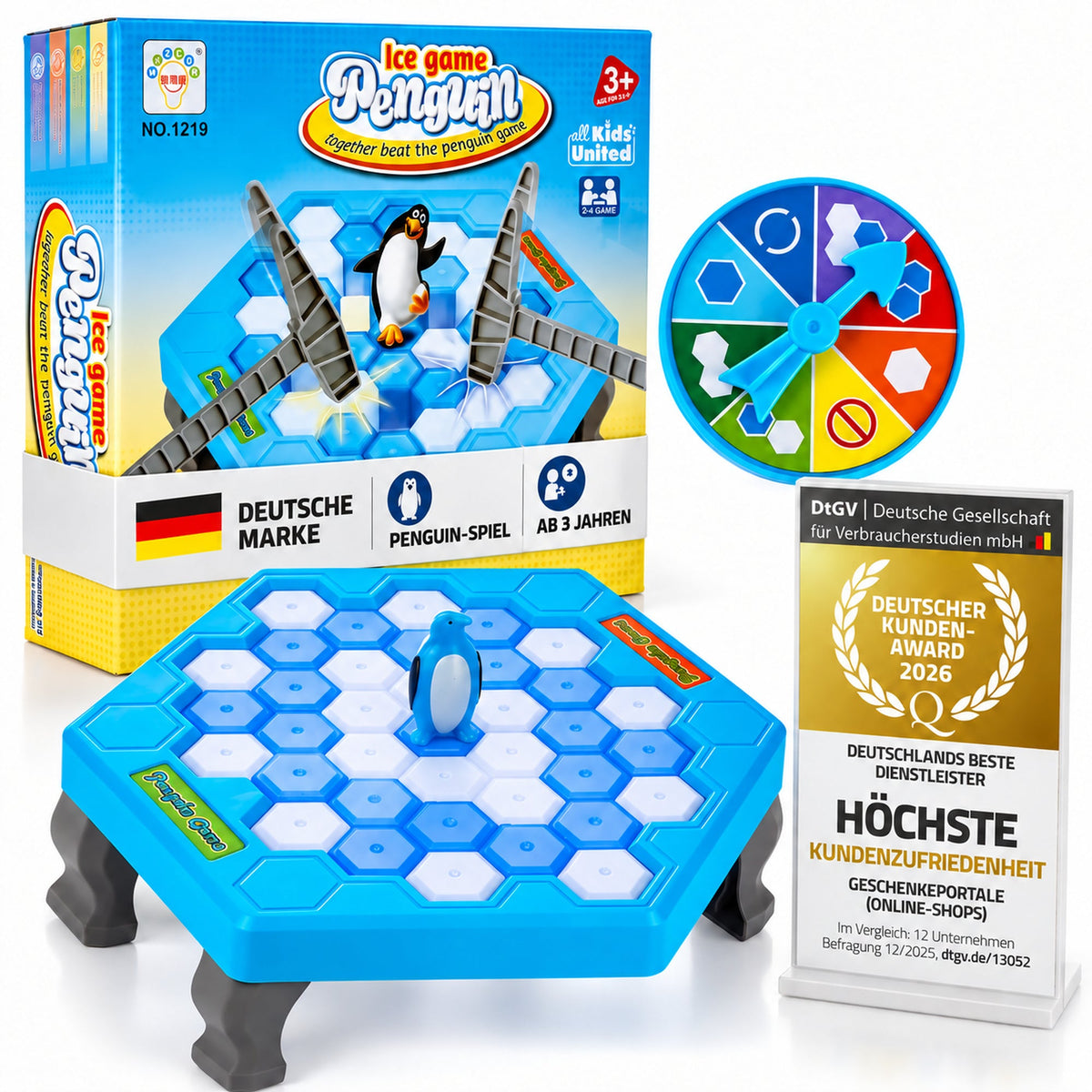 Pinguins on Ice - Eisbrecher-Brettspiel für Kinder & Familie | B09BFV9S2S