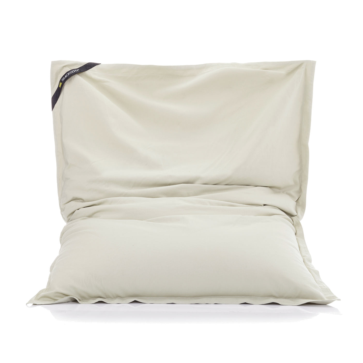 Baumwolle-Creme-Sitzsack