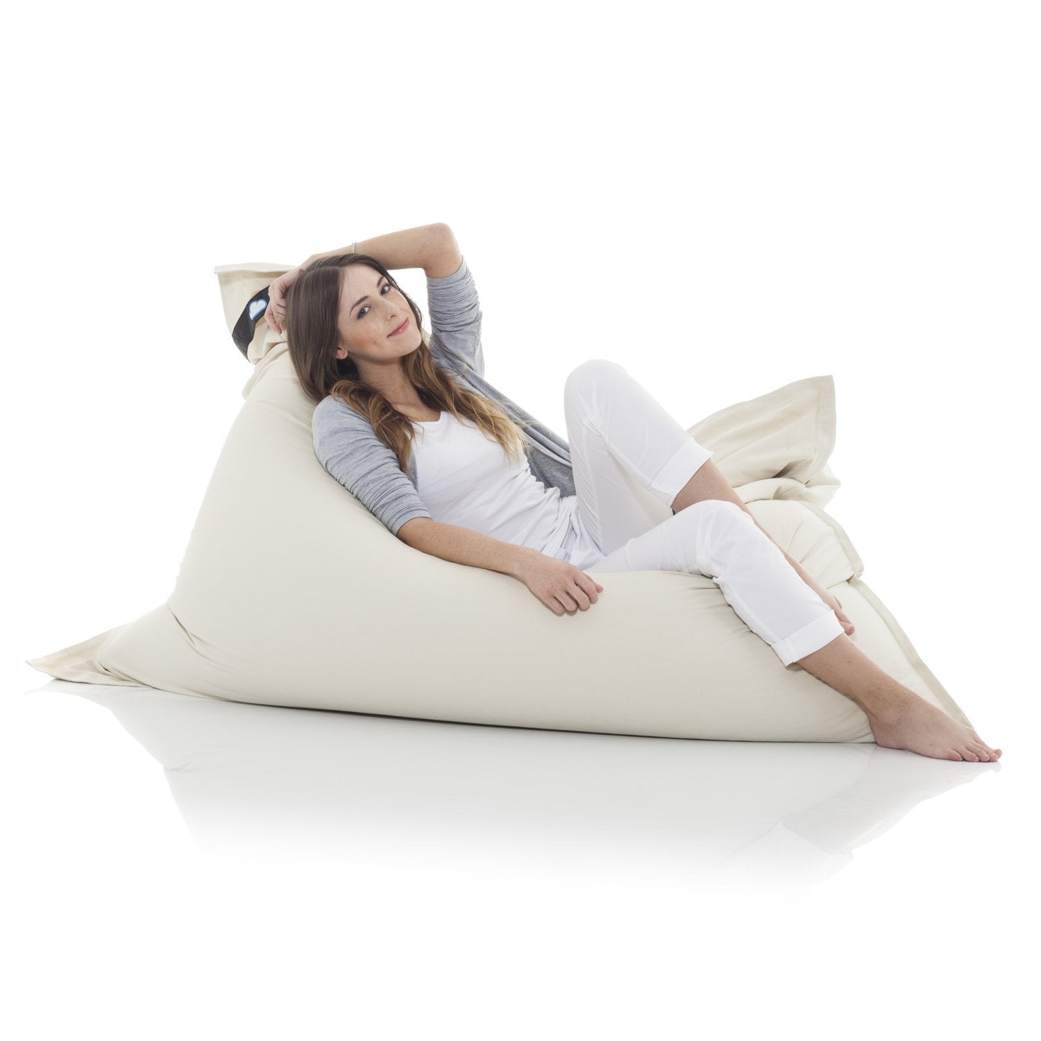 Baumwollsitzack-Beige