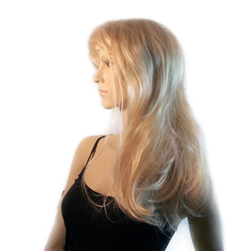 Blond-Peruecke