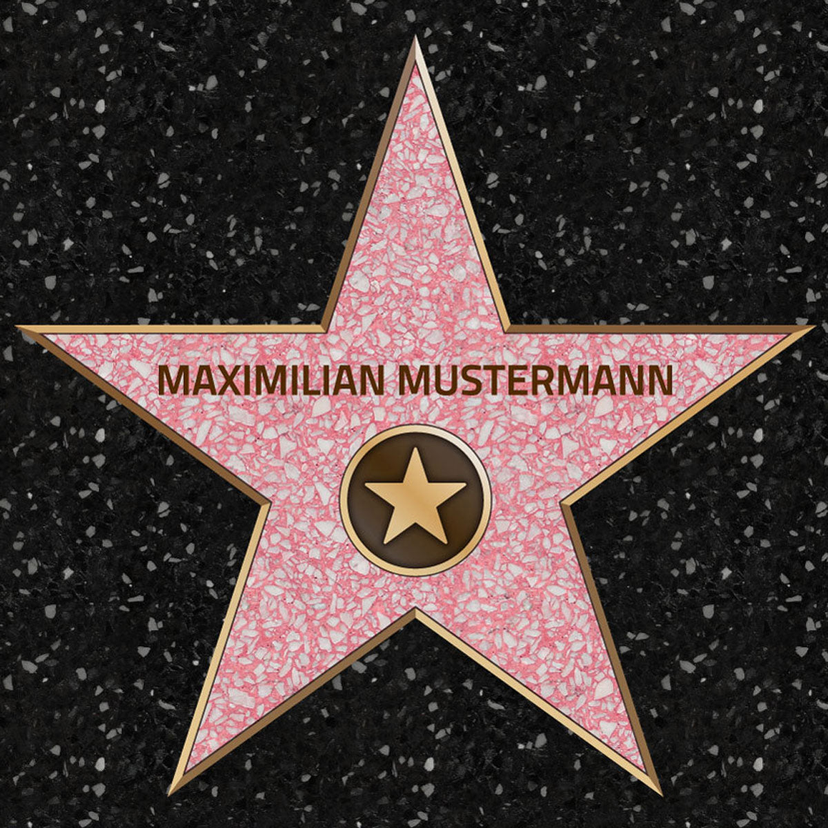 Personalisiertes-Bild-Hollywood-Stern