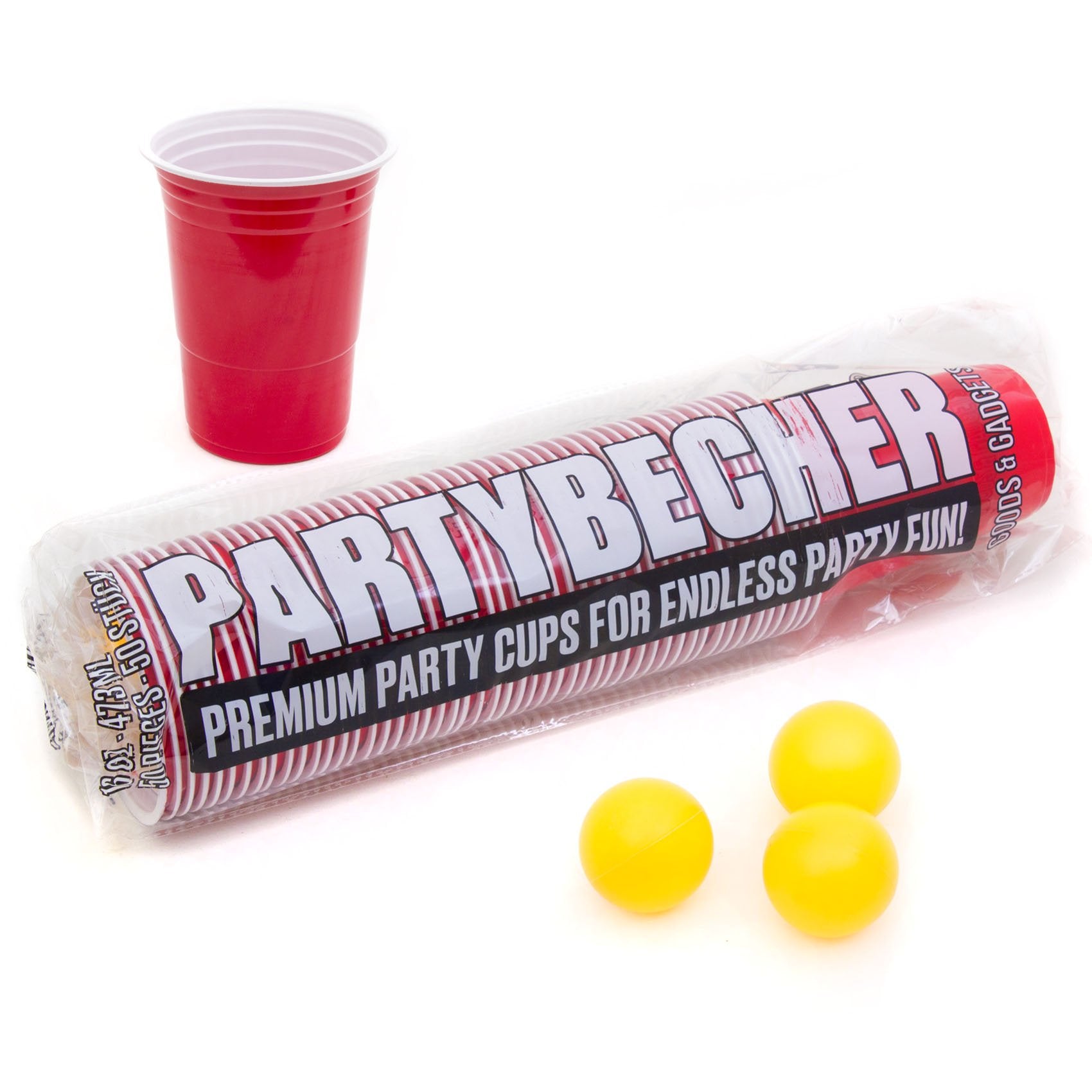 Rote-Partybecher