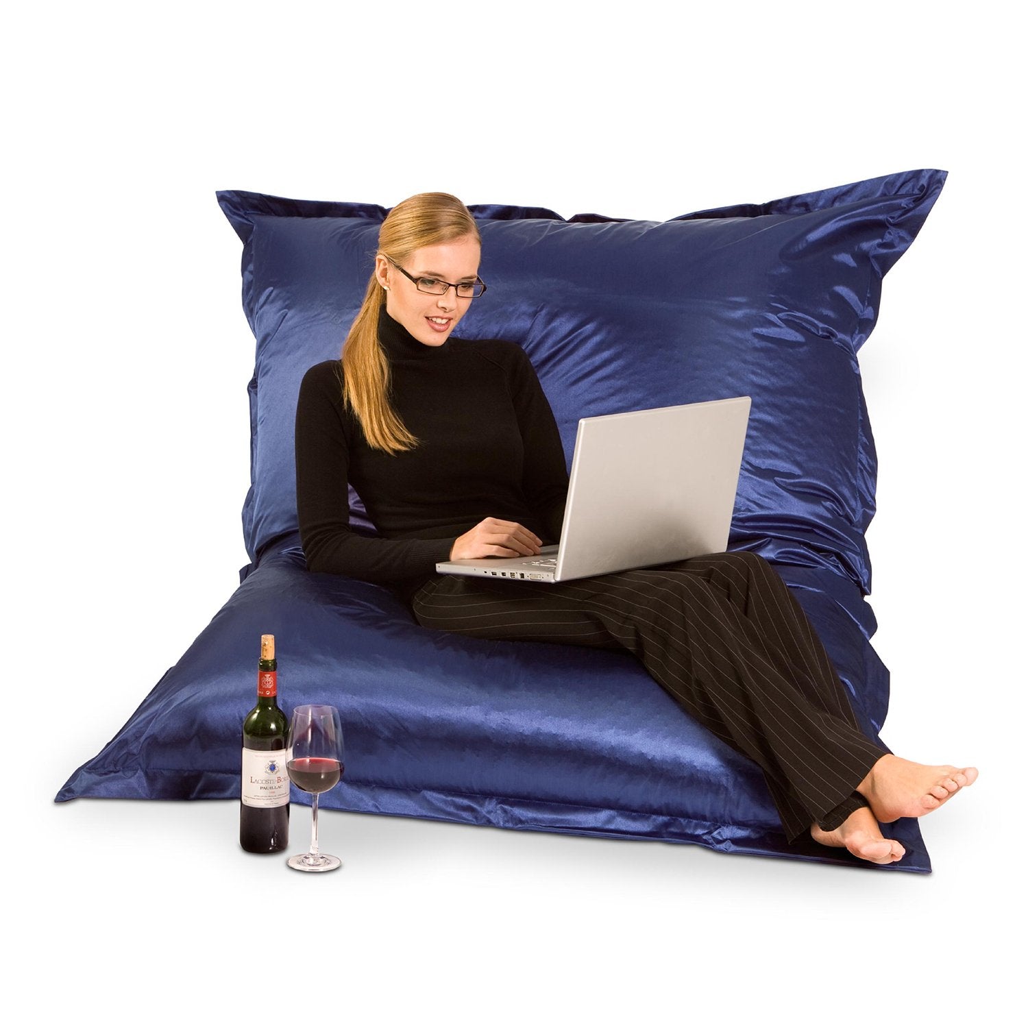 Sitzsack-metallic-saphir