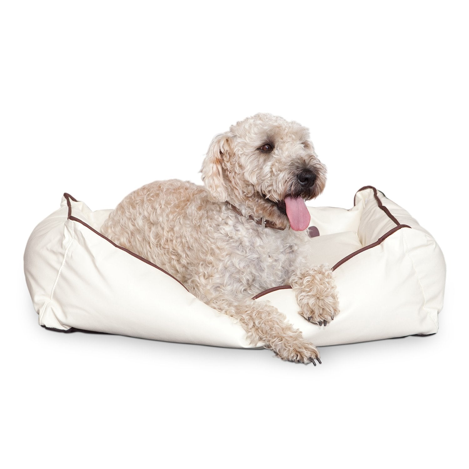 Smoothy-Hundebett-Leder-BeigeEvm380Ag4CufO