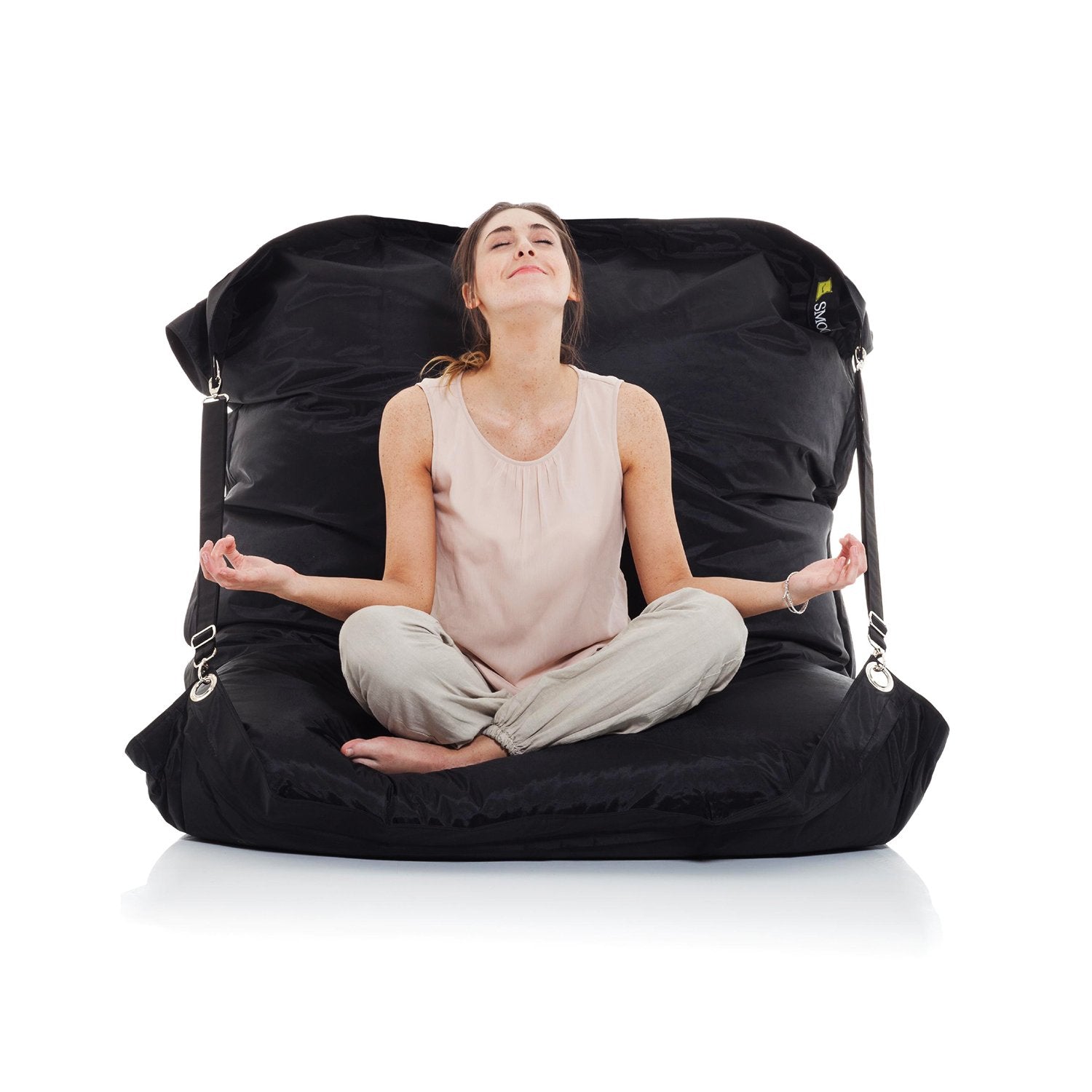 Smoothy-Sitzkissen-Supreme-schwarz