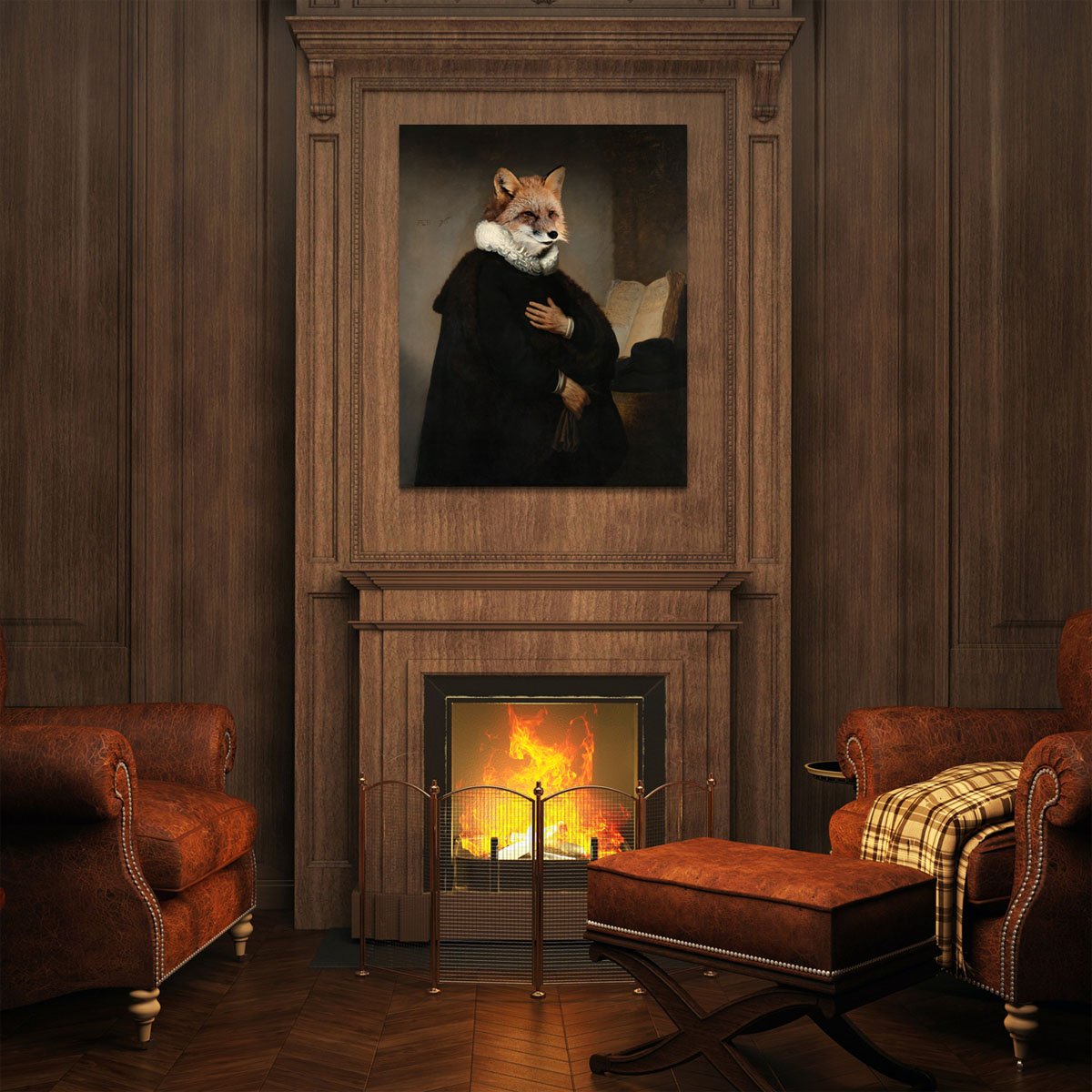 Tiergemaelde-Fuchs