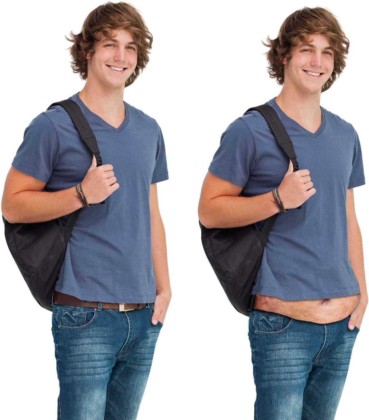 Bierbauch Bauchtasche – Witzige Dad-Bag für Party & Festival
